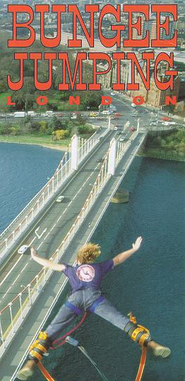 Picture of a jumper over Chelsea Bridge